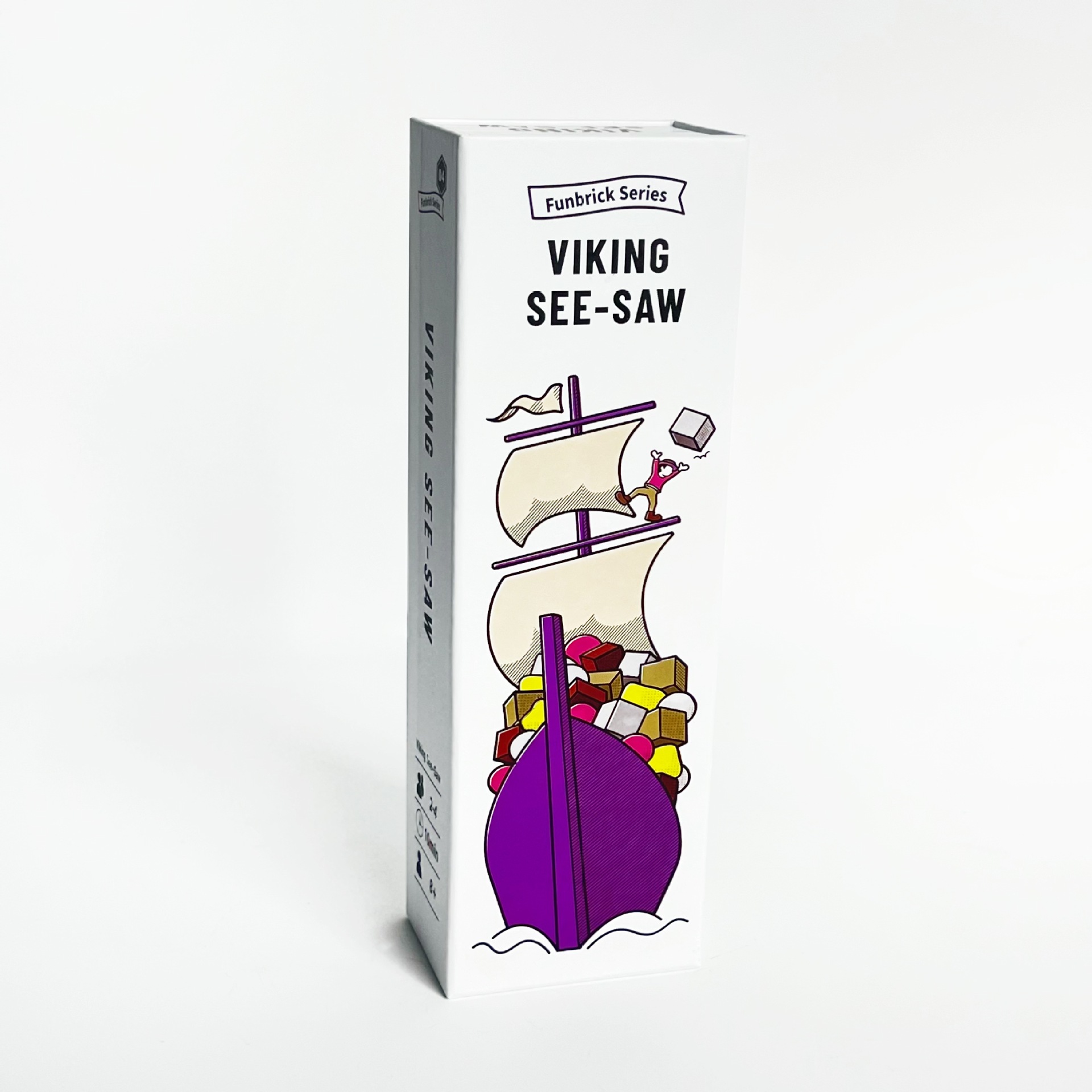 Board Game Vikings - 바이킹 시소 보드 게임 - 균형