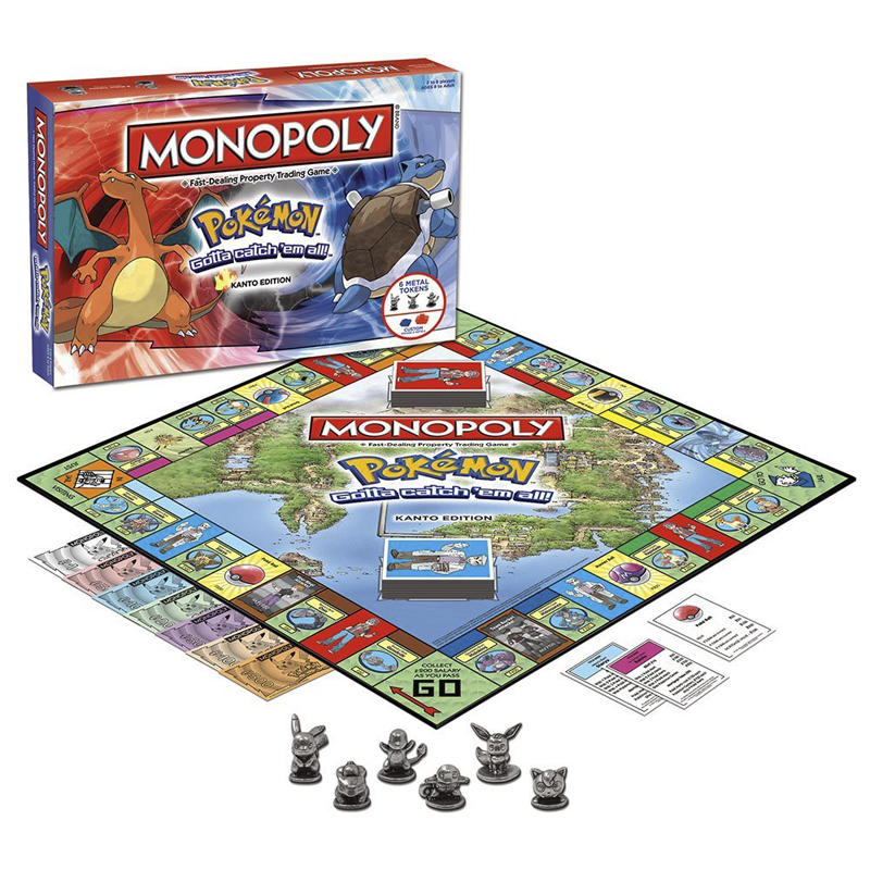모노폴리 포켓몬 보드 게임 카드 피카추스 차리자드 블라 - Board Game Vikings 리뷰 및 가격