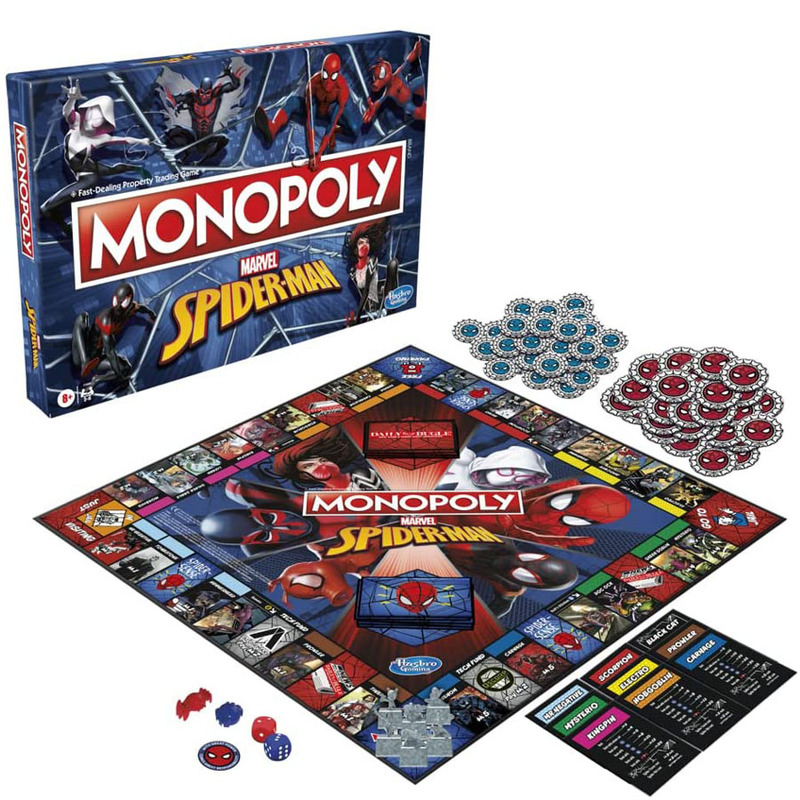 마블 스파이더맨 모노폴리 보드 게임 공식 라이선스 게임 - Board Game Monopoli 리뷰 및 가격