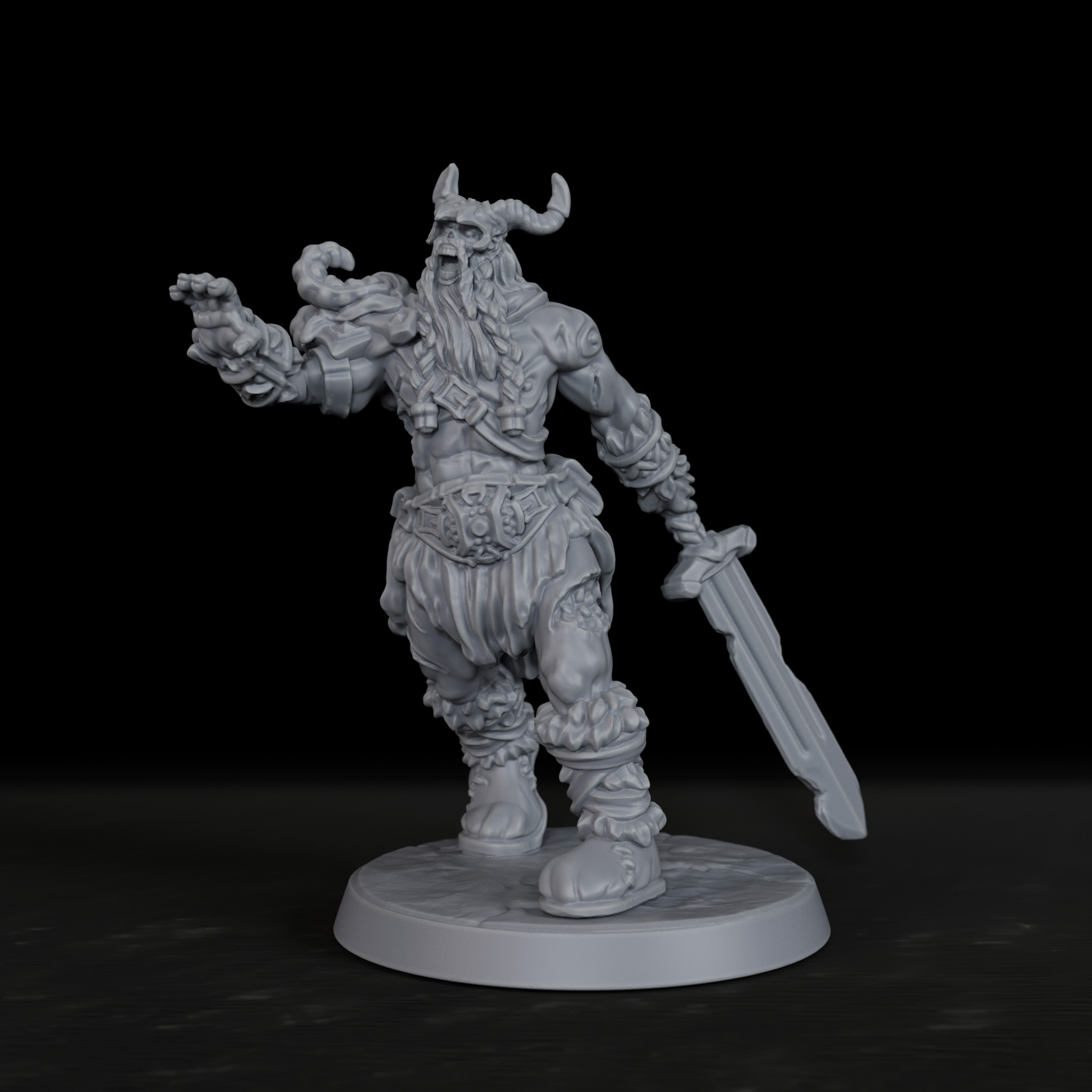Board Game Zombie - RPG 좀비 프로스트 자이언트 미니어처 -