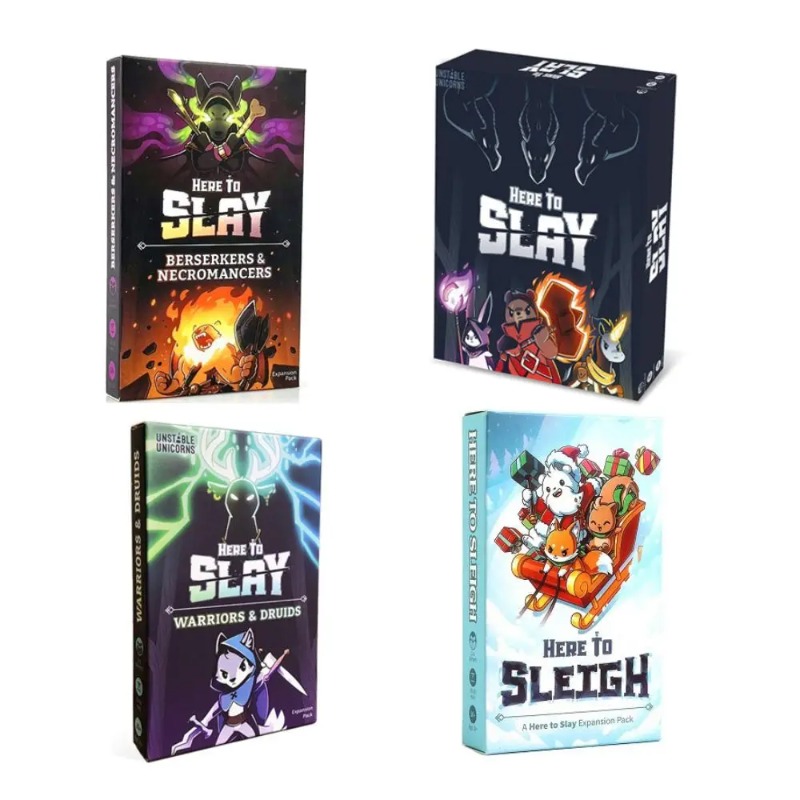 여기서 죽여라 여기서 썰리게 하라 휴일 확장팩 전략적  - Board Game Here To Slay 리뷰 및 가격