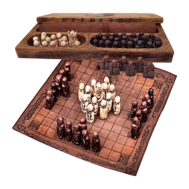 성인용 탁상 체스 보드, 전쟁 게임 보드 게임, 비대칭 - Board Game Vikings 리뷰 및 가격