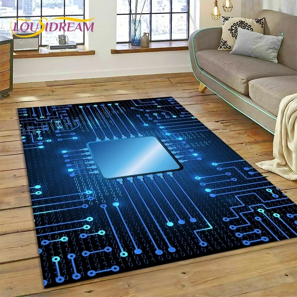 PCB 회로 기판 3D 칩 CPU 카펫 러그 침실 거실 - Board Game Online Free 리뷰 및 가격