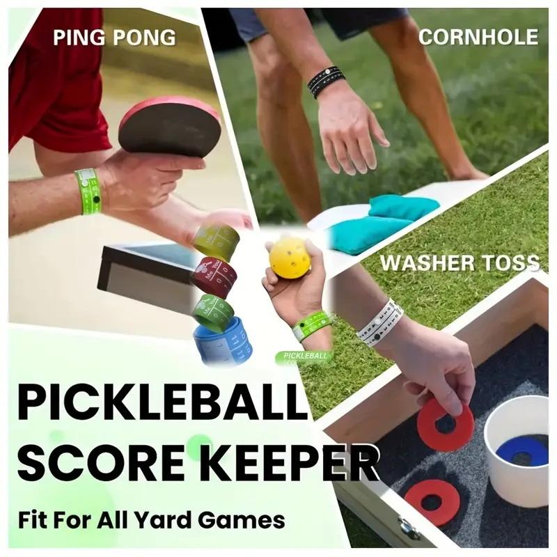 피클볼 스코어키퍼 손목 밴드 4pcs 빠른 점수 재생  - Board Game Table 리뷰 및 가격