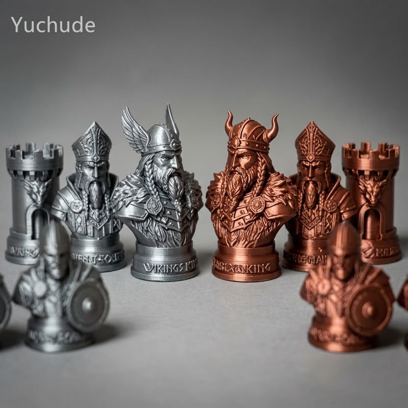 바이킹 체스 말 3D 프린팅, 체스판 게임 피규어 북유 - Board Game Vikings 리뷰 및 가격
