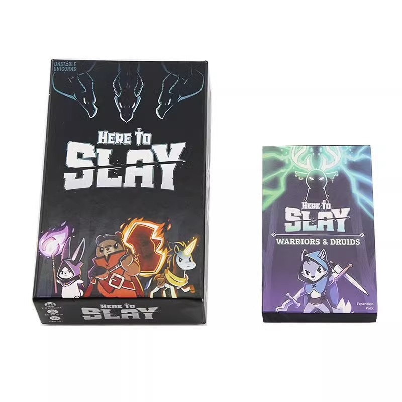 불안정한 게임들 슬레이 슬레이 싸움 전략 게임 컬렉션  - Board Game Here To Slay 리뷰 및 가격