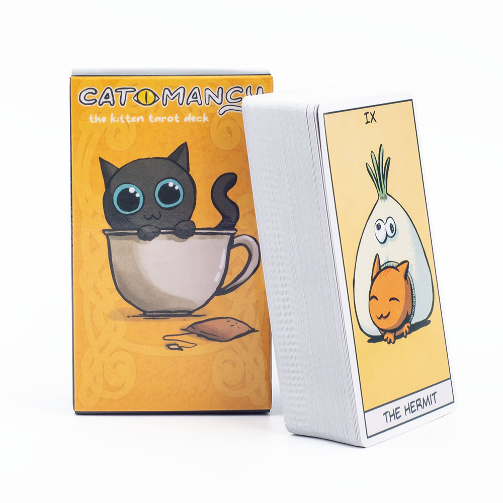 고양이 Mancy 새끼 고양이 타로 데크 78 카드 영 - Board Game For Couple 리뷰 및 가격