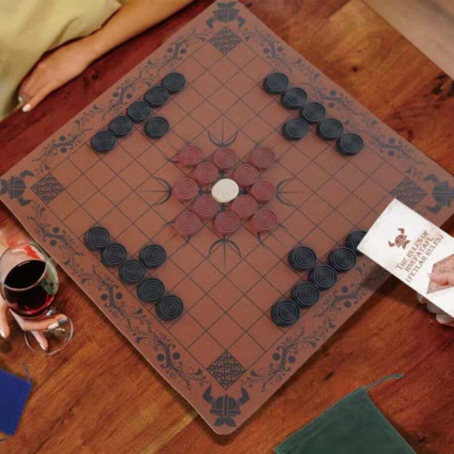 HNEFATAFL: 바이킹 체스 보드 게임, 정통 전통 - Board Game Vikings 리뷰 및 가격