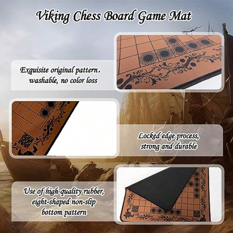 HNEFATAFL: 바이킹 체스 보드 게임, 정통 전통 - Board Game Vikings 리뷰 및 가격