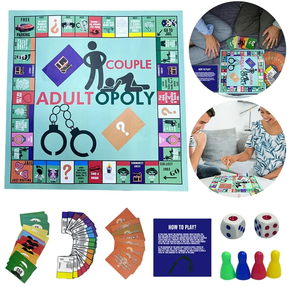 어덜트폴리 보드게임 커플 성인용 오폴리 보드게임 관계  - Board Game For Couple 리뷰 및 가격