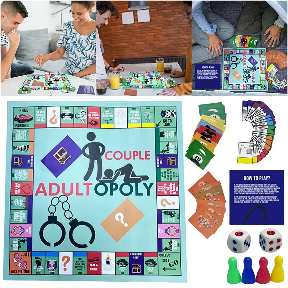 어덜트폴리 보드게임 커플 성인용 오폴리 보드게임 관계  - Board Game For Couple 리뷰 및 가격