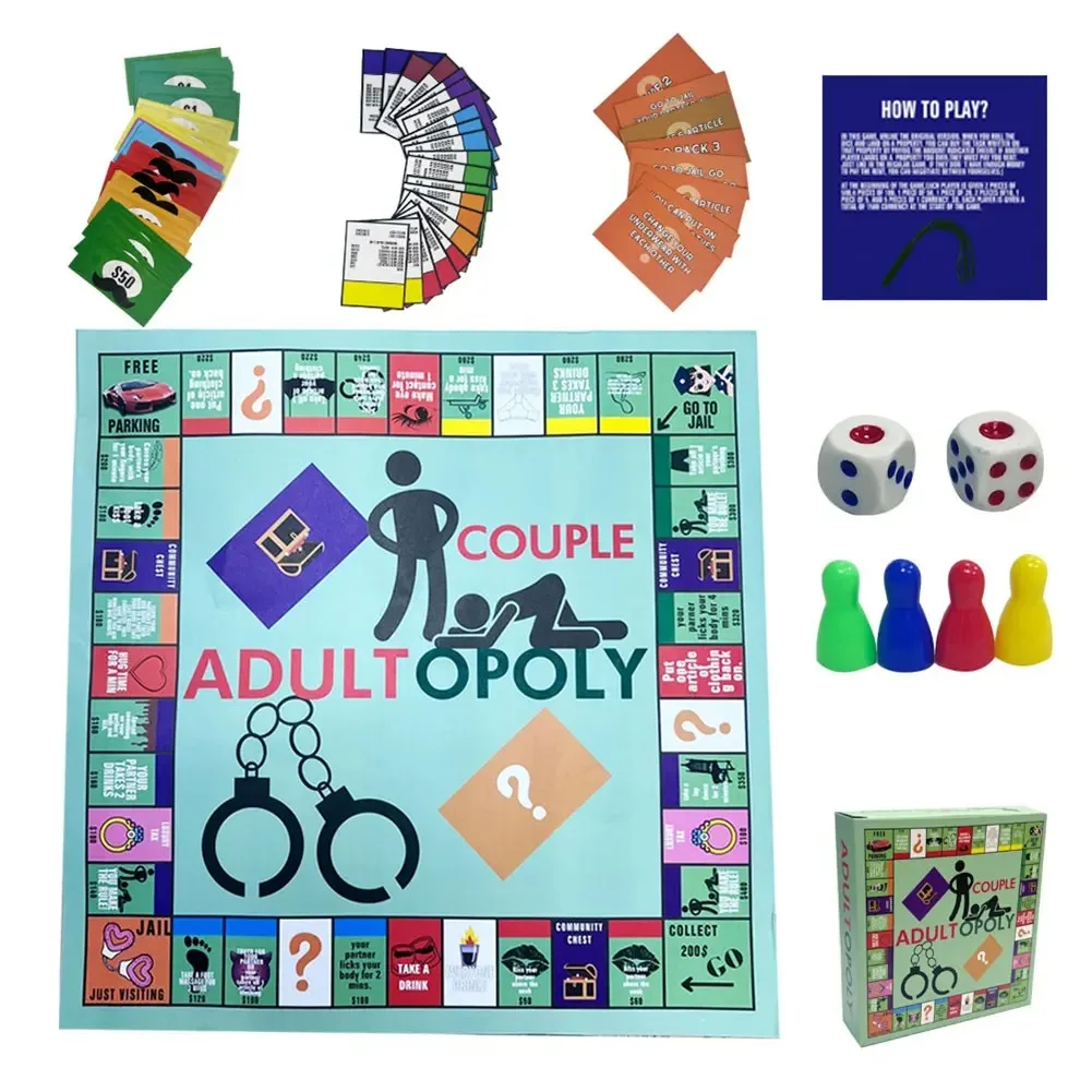 어덜트폴리 보드게임 커플 성인용 오폴리 보드게임 관계  - Board Game For Couple 리뷰 및 가격