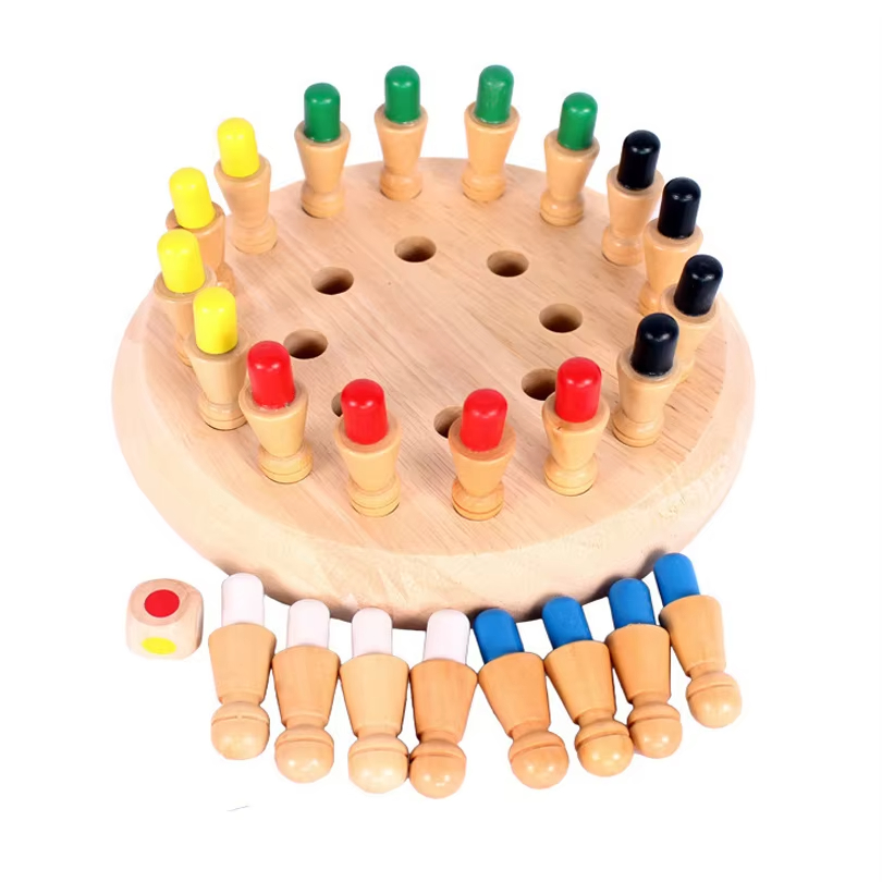 모조 나무 메모리 매치 스틱 체스 컬러 게임 보드 퍼즐 - Board Game Oath 리뷰 및 가격