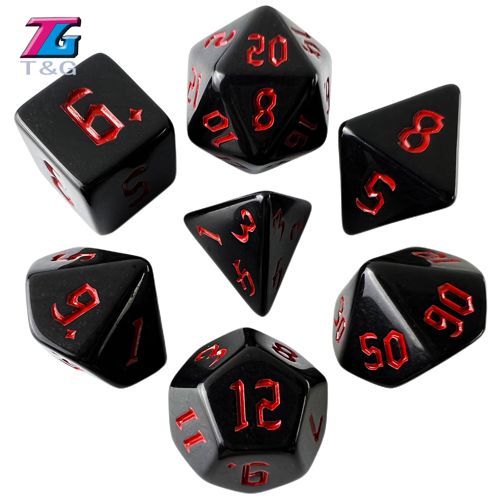 T & G 주사위 다면체 불투명 주사위 세트, DND  - Board Game Digital 리뷰 및 가격