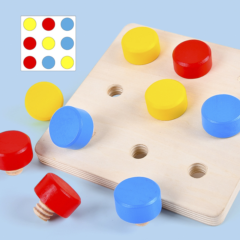 몬테소리 색상 번호 인식 페어링 퍼즐 교육용 장난감,  - Board Game Simple 리뷰 및 가격