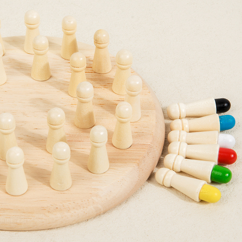 어린이 나무 메모리 매치 스틱 체스 재미있는 컬러 게임 - Board Game Oath 리뷰 및 가격