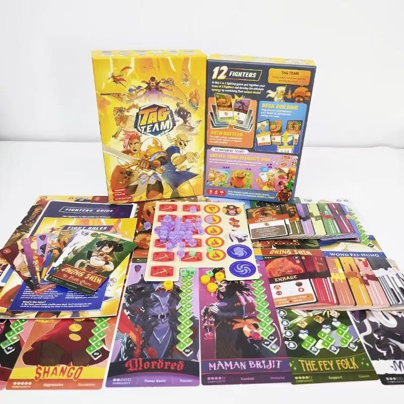 태그 팀 - 카드 게임 |   빠른 속도의 결투, 놀라 - Board Game For Couple 리뷰 및 가격