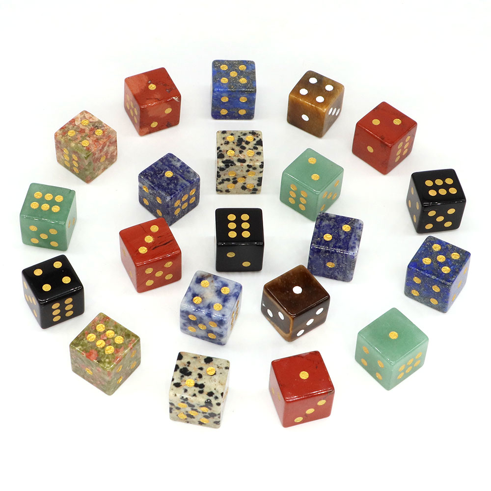 15mm 천연석 6면 디지털 주사위 힐링 크리스탈 자수 - Board Game Digital 리뷰 및 가격