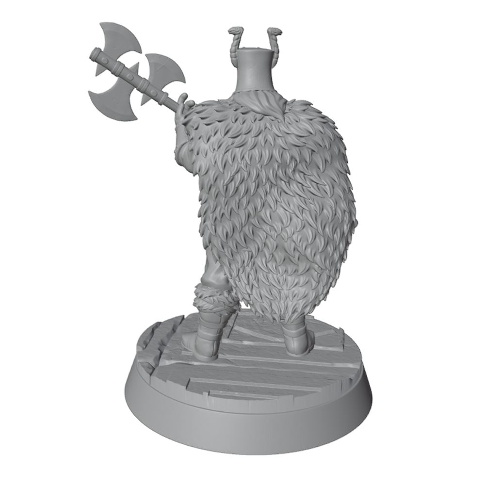 1/24 북유럽 바이킹 도끼를 든 전사 미니어처 레진  - Board Game Vikings 리뷰 및 가격